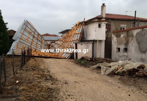 ανεμοστρόβιλος στέγη