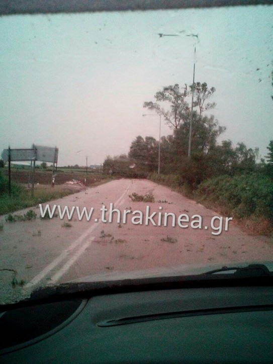 Κλειστοι δρομοι στο Βορειο τμημα του Εβρου