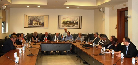 συνάντηση σιδηροδρομική