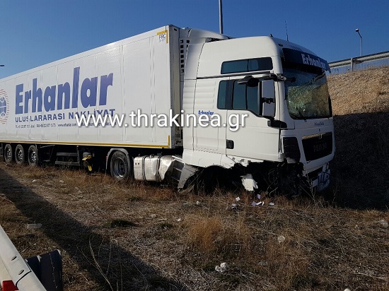 νταλίκα τροχαίο