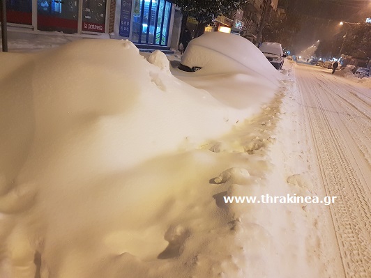 τούμπα χιόνι