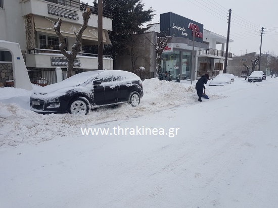 Χιόνια από την Τρίτη στον Έβρο