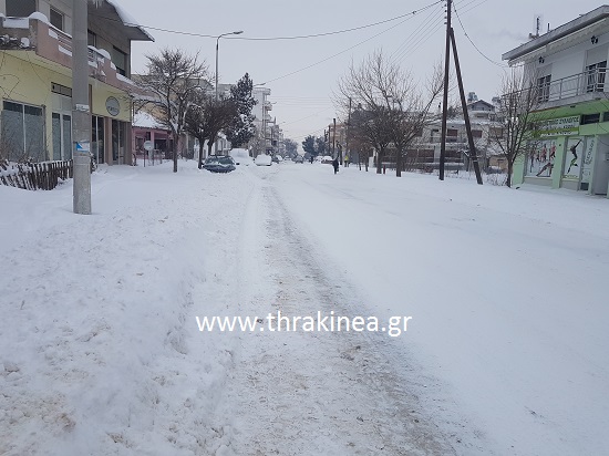 χιόνια