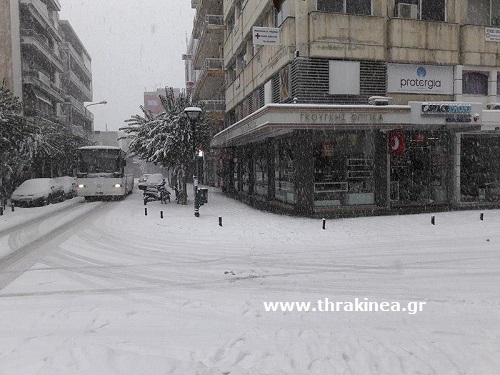 χιόνια