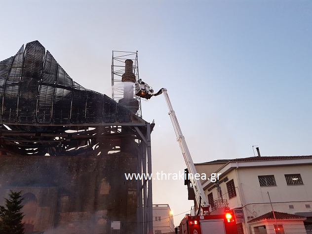 Διδυμότειχο: Η απομάκρυνση των κατεστραμμένων.  .  .