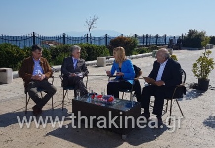 Η εκπομπή Επικοινωνία της ΕΡΤ 3 στην Αλεξανδρούπολη