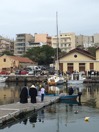 Επιτάφιος στο λιμάνι Αλεξανδρούπολης