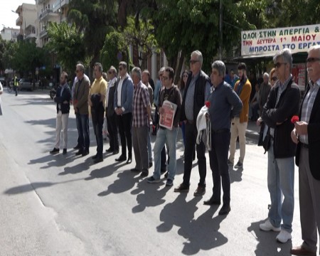 ΓΣΕΕ – ΑΔΕΔΥ : συλλαλητήριο εργατικής πρωτομαγιάς στην Αλεξανδρούπολη
