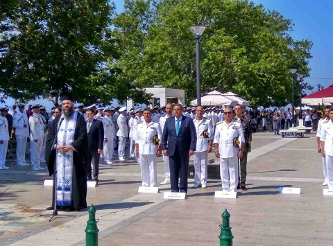 Η «καταιγίδα» στην Αλεξανδρούπολη έφερε μαζί της και τον Πάνο Καμμένο