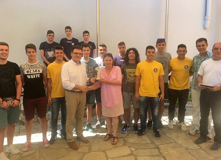 λύκειο Σουφλίου πετροσφαίριση