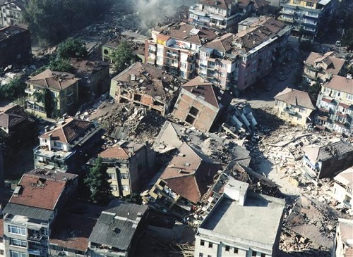 σεισμός Κωνσταντινούπολη 1999