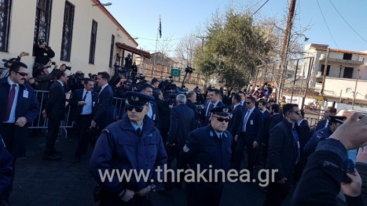 Δρακόντεια μέτρα ασφαλείας για την επίσκεψη Ερντογάν στην Κομοτηνή