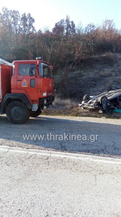 Βίντεο από το σημείο του τροχαίου στο Ορμένιο