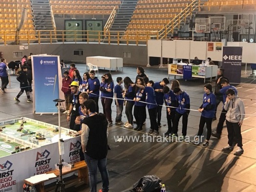 Πρώτη σε διαγωνισμό ρομποτικής η ομάδα του 1ου γυμνασίου Ορεστιάδας