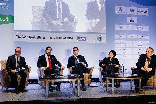 TAP’s Country Manager for Greece at Athens Energy Forum panel, 2018 ΤΑΠ