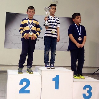 Σκάκι: Ασημένιο μετάλλιο στο ατομικό κατέκτησε ο Γιώργος Γκόγκολας του Εθνικού Αλεξανδρούπολης