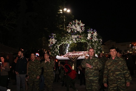 Με αναφορά στους δύο στρατιωτικούς η περιφορά του επιταφίου στο Διδυμότειχο