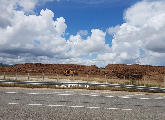 χωματουργικές εργασίες Εγνατία