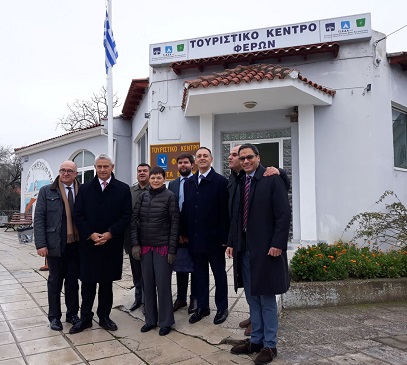 Επίσκεψη του προεδρείου της παγκόσμιας διακοινοβουλευτικής ένωσης Ελληνισμού (Πα.Δ.Ε.Ε.) στον Έβρο