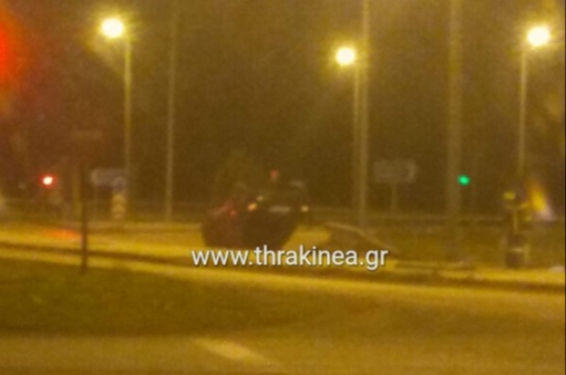 Τροχαίο στο νότιο κόμβο Ορεστιάδας