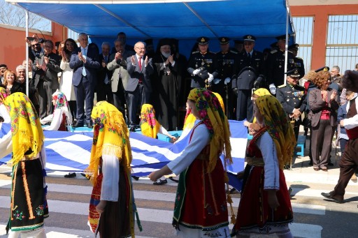 Εορτασμός της 25ης Μαρτίου στο Διδυμότειχο