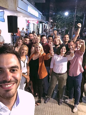 Ο Μανώλης Χριστοδουλάκης στην Αλεξανδρούπολη