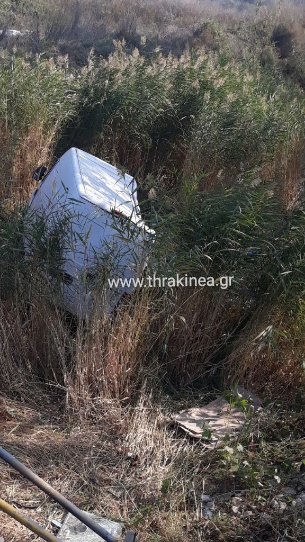 Ψάχνουν τον διακινητή του τροχαίου στον Έβρο- Φωτογραφία