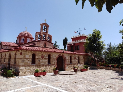 Παραμονή Θεοφανείων στο μοναστήρι Βύσσας