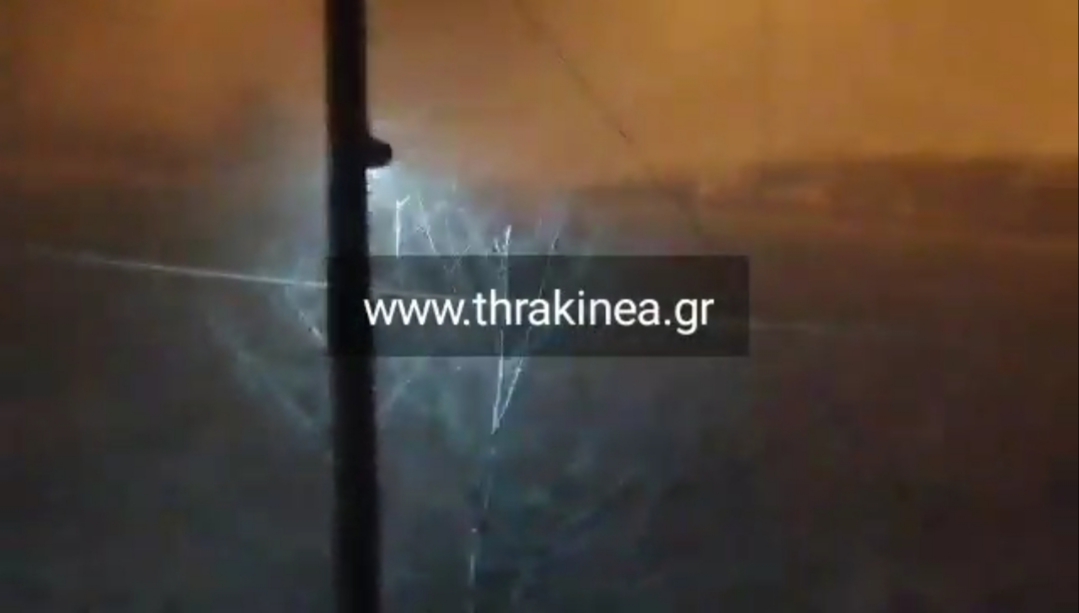 Τώρα: Βίντεο – Σφροδρή χιονοθύελλα στο Ορμένιο