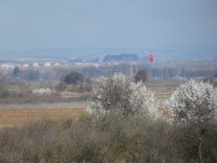 Γεμίζουν τα σύνορα με σημαίες. . .