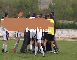 Επεισόδια σε ποδοσφαιρικό αγώνα στον Έβρο