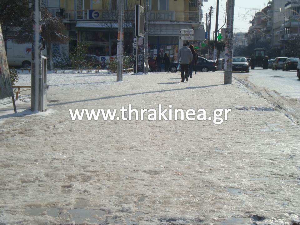 Παγοδρόμιο η πλατεία Ορεστιάδας