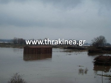 Το Ορμένιο πλημμυρισμένο και παγωμένο Το Ορμένιο πλημμυρισμένο και παγωμένο