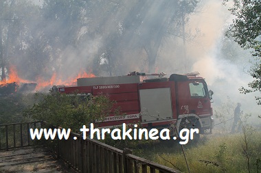 Υπό έλεγχο η πυρκαγιά στις Καστανιές