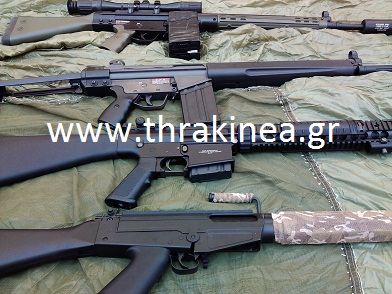 Δεκάδες όπλα από την Αλεξανδρούπολη στην Ορεστιάδα