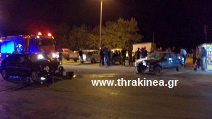 Μία τραυματίας σε τροχαίο στον Πύργο Ορεστιάδας