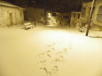 Το Διδυμότειχο χιονισμένο (φωτογραφίες)