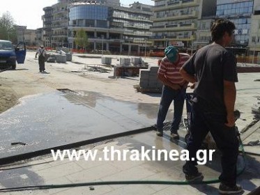 Πλατεία Ορεστιάδας: Έφερε μία μικρή καθυστέρηση στα έργα Πλατεία Ορεστιάδας: Έφερε μία μικρή καθυστέρηση στα έργα