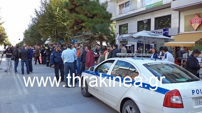 Συγκέντρωση ένστολων στην Αλεξανδρούπολη (φωτογραφίες)