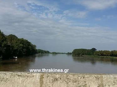 Ο φουσκωμένος Έβρος στην Τουρκία Ο φουσκωμένος Έβρος στην Τουρκία