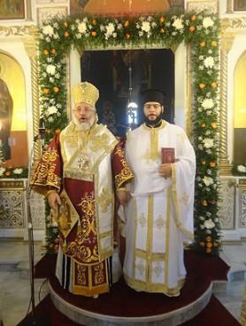 Χειροτονία πρεσβυτέρου στα Λάβαρα Χειροτονία πρεσβυτέρου στα Λάβαρα