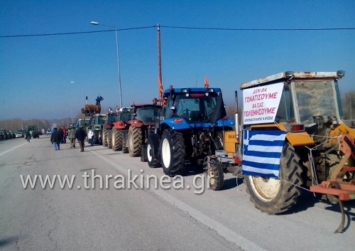Κάλεσμα των αγροτών για την αγροτική συγκέντρωση της Τρίτης στην Ορεστιάδα