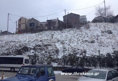 Η χιονισμένη Σαμοθράκη αιμοδοτεί Η χιονισμένη Σαμοθράκη αιμοδοτεί