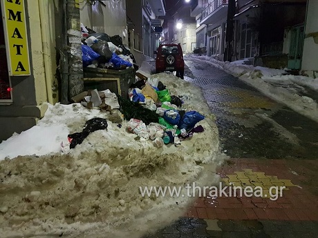 «Πνιγμένο» στα σκουπίδια του Διδυμότειχο