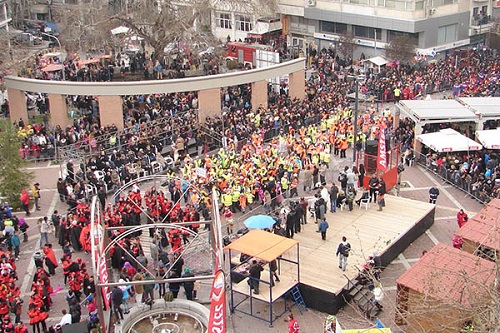 Η σειρά παρέλασης των καρναβαλιστών στο καρναβάλι της Ξάνθης