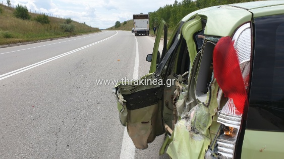 Σοκαριστικό τροχαίο στον Έβρο