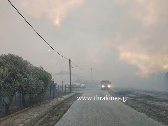 Ενισχύονται οι πυροσβεστικές δυνάμεις στις Σάπες