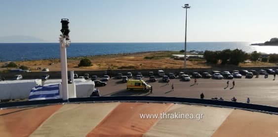 Τώρα: Έφτασε Αλεξανδρούπολη το Αδαμάντιος Κοραής