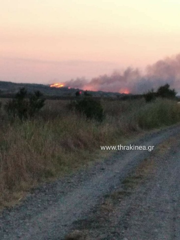 Πριν λίγο: Φωτιά μεταξύ Φυλακίου και Κεράμου