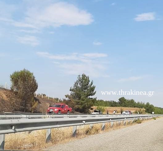 Έτσι ξεκίνησε η φωτιά στην Εγνατία